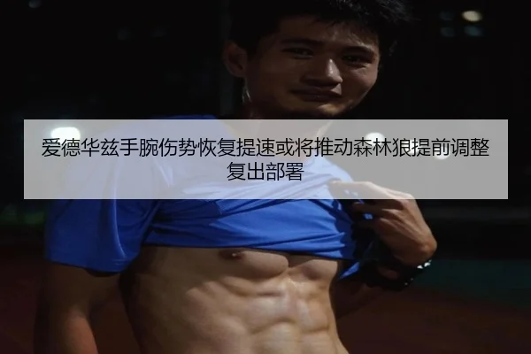 爱德华兹手腕伤势恢复提速或将推动森林狼提前调整复出部署